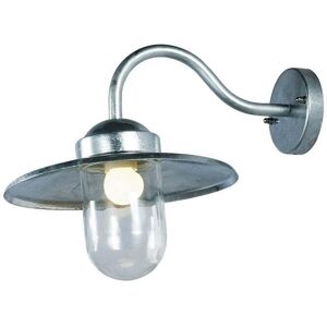 Edit Lighting Edit Perth Single Light Coastal Outdoor Wall Fitting In Galvanised Steel Finish - Edit Lighting Edit Perth Single Light Coastal Outdoor Wall Fitting In Galvanised Steel Finish -