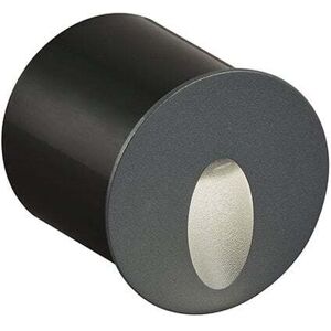 Edit Lighting Edit Serifos Round LED Recessed Outdoor Wall Light In Anthracite finish - Edit Lighting Edit Serifos Round LED Recessed Outdoor Wall Light In Anthracite finish -