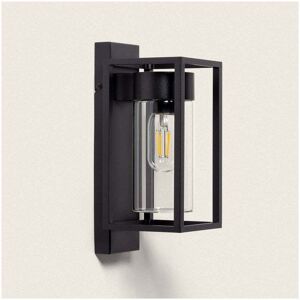Edit Lighting Nora Outdoor Lantern Wall Light In Black Finish - Edit Lighting Nora Outdoor Lantern Wall Light In Black Finish -
