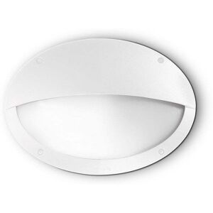 Ideal Lux Maddi - 1 Light Outdoor Wall Light White IP66 E27 Ideal Lux Maddi - 1 Light Outdoor Wall Light White IP66 E27
