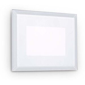Ideal Lux Indio LED Outdoor Recessed Wall Light - White, 5W, IP65 Ideal Lux Indio LED Outdoor Recessed Wall Light - White, 5W, IP65