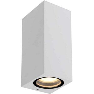 Lucide Zaro Outdoor Up & Down Wall Light - White - Lucide Zaro Outdoor Up & Down Wall Light - White -