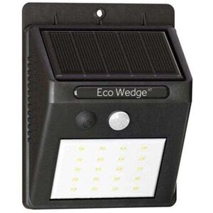 Suri 365 Eco Wedge XT Solar LED Outdoor Flush Light with PIR Sensor In Black Finish - Suri 365 Eco Wedge XT Solar LED Outdoor Flush Light with PIR Sensor In Black Finish -