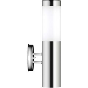 Suri Canterbury XT Solar LED Outdoor Wall Light In Stainless Steel Finish - Suri Canterbury XT Solar LED Outdoor Wall Light In Stainless Steel Finish -