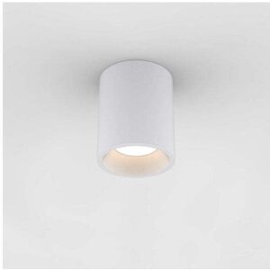 Astro Kos Round 140 LED Single Light Outdoor Ceiling Fitting In White Finish - Astro Kos Round 140 LED Single Light Outdoor Ceiling Fitting In White Finish -