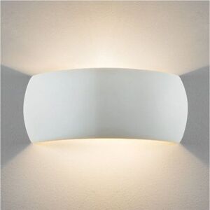 Astro Lighting Milo 400 White Wall Light - Up & Down Ceramic Astro Lighting Milo 400 White Wall Light - Up & Down Ceramic