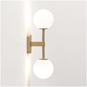 Astro Tacoma Twin Light Wall Fitting Bracket Only in Antique Brass Finish - Astro Tacoma Twin Light Wall Fitting Bracket Only in Antique Brass Finish -