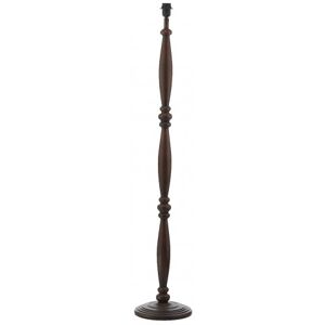 Dar Hayward Single Light Floor Lamp - Dark Wood - Floor Lamp Dar Hayward Single Light Floor Lamp - Dark Wood - Floor Lamp