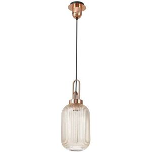 Discovery Lighting Savannah Ceiling Pendant Light - Copper and Champagne Glass - Discovery Lighting Savannah Ceiling Pendant Light - Copper and Champagne Glass -