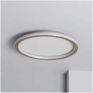 Edit Lighting Edit Allharo 36W Round 500mm CCT Selectable LED Flush Ceiling Light In White Finish - Edit Lighting Edit Allharo 36W Round 500mm CCT Selectable LED Flush Ceiling Light In White Finish -