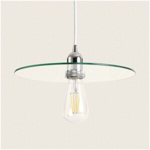 Edit Lighting Edit Fredrich Single Light Ceiling Pendant In Chrome Finish With Clear Glass - Edit Lighting Edit Fredrich Single Light Ceiling Pendant In Chrome Finish With Clear Glass -