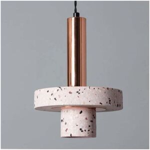 Edit Lighting Edit Hestia Single Light Ceiling Pendant In Pink & Gold Finish - Pink Edit Lighting Edit Hestia Single Light Ceiling Pendant In Pink & Gold Finish - Pink
