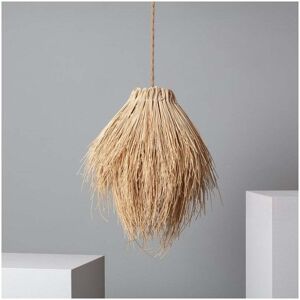 Edit Lighting Kathu Single Light Rattan Ceiling Pendant In Natural Finish - Edit Lighting Kathu Single Light Rattan Ceiling Pendant In Natural Finish -
