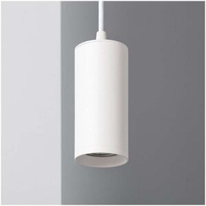 Edit Lighting Quartz Single Light Ceiling Pendant Light in White Finish - Edit Lighting Quartz Single Light Ceiling Pendant Light in White Finish -