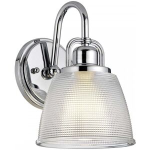 Elstead Dublin Single Light Bathroom Wall Fitting - Polished Chrome Elstead Dublin Single Light Bathroom Wall Fitting - Polished Chrome