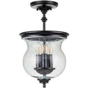 Feiss Pickering Lane 3 Light Black Ceiling Light Feiss Pickering Lane 3 Light Black Ceiling Light