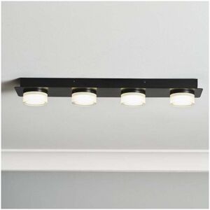 Forum Lighting Amalfi LED 4 Light Spotlight Bar - Matt Black - Forum Lighting Amalfi LED 4 Light Spotlight Bar - Matt Black -