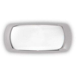 Ideal Lux Francy - 1 Light Outdoor Wall Light Grey - Outdoor Wall Light Ideal Lux Francy - 1 Light Outdoor Wall Light Grey - Outdoor Wall Light