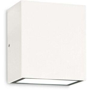 Ideal Lux Argo LED Outdoor Cubic Up & Down Wall Light - White - Wall Light Ideal Lux Argo LED Outdoor Cubic Up & Down Wall Light - White - Wall Light