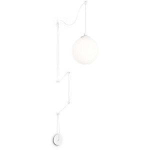 Ideal Lux Boa 1 Light Globe Ceiling Pendant - Ceiling Pendant Ideal Lux Boa 1 Light Globe Ceiling Pendant - Ceiling Pendant