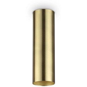 Ideal Lux Look Satin Brass Semi Flush Ceiling Light - Ceiling Light Ideal Lux Look Satin Brass Semi Flush Ceiling Light - Ceiling Light