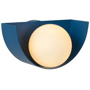 Lucide Benni Single Light Wall Fitting In Blue Finish - Lucide Benni Single Light Wall Fitting In Blue Finish -