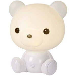 Lucide Dodo LED Teddy Bear Table Lamp In White Finish - White Lucide Dodo LED Teddy Bear Table Lamp In White Finish - White