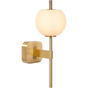 Lucide Elda Wall Light - Bathroom - IP44 - Matt Gold - Modern Design Lucide Elda Wall Light - Bathroom - IP44 - Matt Gold - Modern Design