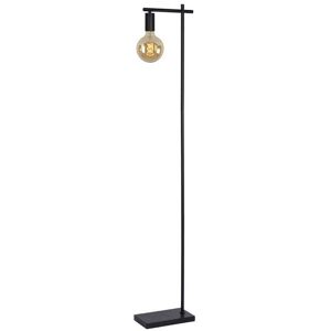 Lucide Leanne Single Light Floor Lamp In Black Finish - Lucide Leanne Single Light Floor Lamp In Black Finish -