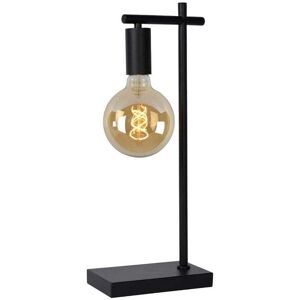Lucide Leanne Single Light Table Lamp In Black Finish - Lucide Leanne Single Light Table Lamp In Black Finish -