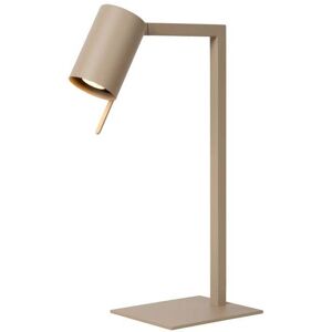 Lucide Lesley Taupe LED Desk Lamp - 28x16x50cm Lucide Lesley Taupe LED Desk Lamp - 28x16x50cm