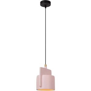 Lucide Ninja Single Light Ceiling Pendant - Pink - Lucide Ninja Single Light Ceiling Pendant - Pink -