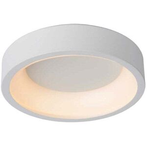 Lucide Talowe 30 Halo LED Flush Ceiling Fitting In White Finish - Lucide Talowe 30 Halo LED Flush Ceiling Fitting In White Finish -
