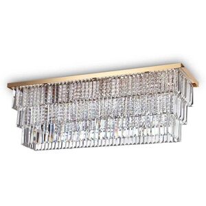 The Italian Collection Martinez 8 Light Semi-Flush Ceiling Light - Gold The Italian Collection Martinez 8 Light Semi-Flush Ceiling Light - Gold