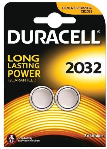 Selected By Lyco Duracell Lithium 2032 Coin Battery Pack of 2 -
