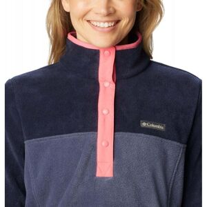 Columbia Womens Benton Springs 1/2 Snap / Nocturnal, Dark Nocturnal, C  - Size: Small