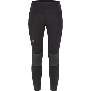 Fjallraven Womens Abisko Trekking Tights Pro / Black/Grey / S  - Size: Small