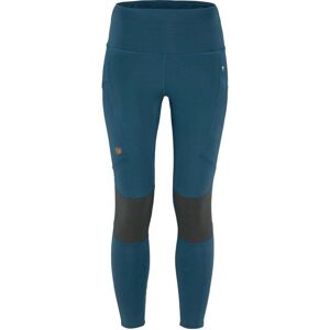 Fjallraven Womens Abisko Trekking Tights Pro / Green/Grey / L  - Size: Large