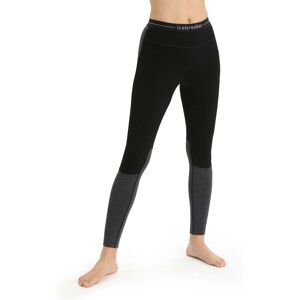 Icebreaker 200 ZoneKnit Leggings Womens / Black/Jet Hthr/CB / Small  - Size: Small