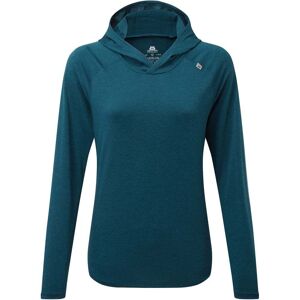 Mountain Equipment Womens Glace Hooded Top / Majolica Blue / 14  - Size: 14