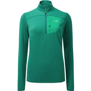 Mountain Equipment Womens Lumiko Zip T / Grn/Dk.Grn / 14  - Size: 14