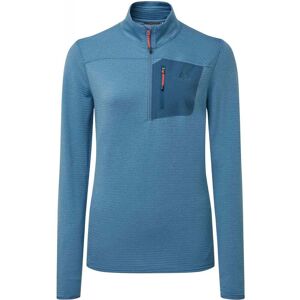 Mountain Equipment Womens Lumiko Zip T / Stellar/Majolica / 10  - Size: 10