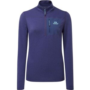 Mountain Equipment Womens Lumiko Zip T / Amethyst/Medieval / 10  - Size: 10