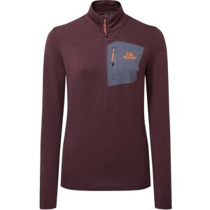 Mountain Equipment Womens Lumiko Zip T / Raisin/Ombre / 10  - Size: 10