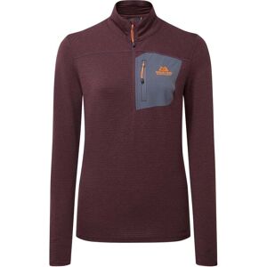 Mountain Equipment Womens Lumiko Zip T / Raisin/Ombre / 12  - Size: 12