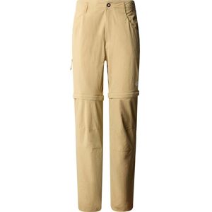 North Face Womens Exploration Conv Reg Straight Pant / Khaki Stone / 1  - Size: 14