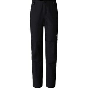 North Face Womens Exploration Conv Reg Straight Pant /  Black / 10  - Size: 10