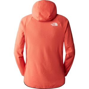 North Face Womens Futurefleece FZ Hoody / Radiant Orange / S  - Size: Small