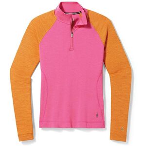 Smartwool Womens Classic Thermal Merino Base Layer 1/4 Zip / Power Pin  - Size: Medium