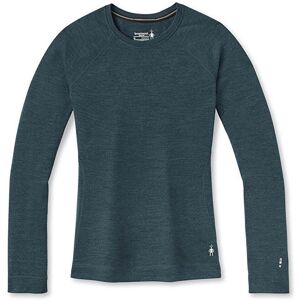 Smartwool Womens Classic Thermal Merino Base Layer Crew / Twilight Blu  - Size: Medium